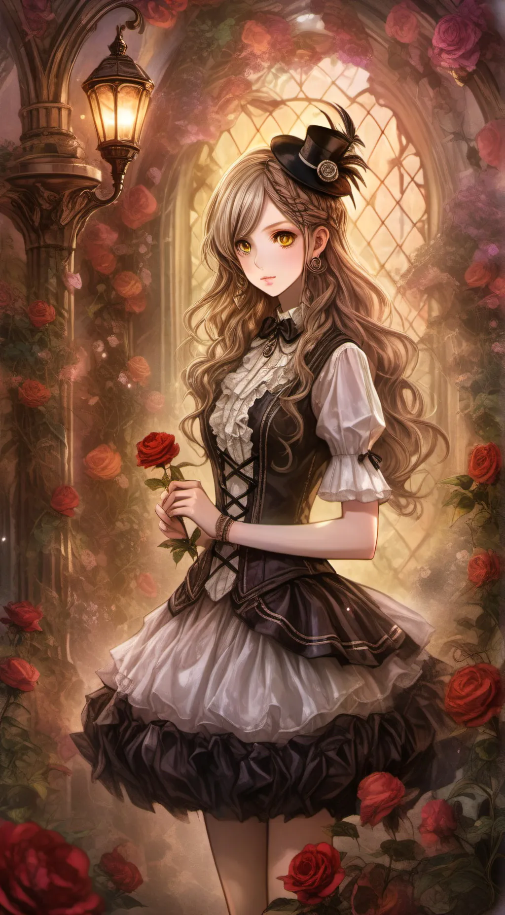 ai character: Cosmo,from, brea background