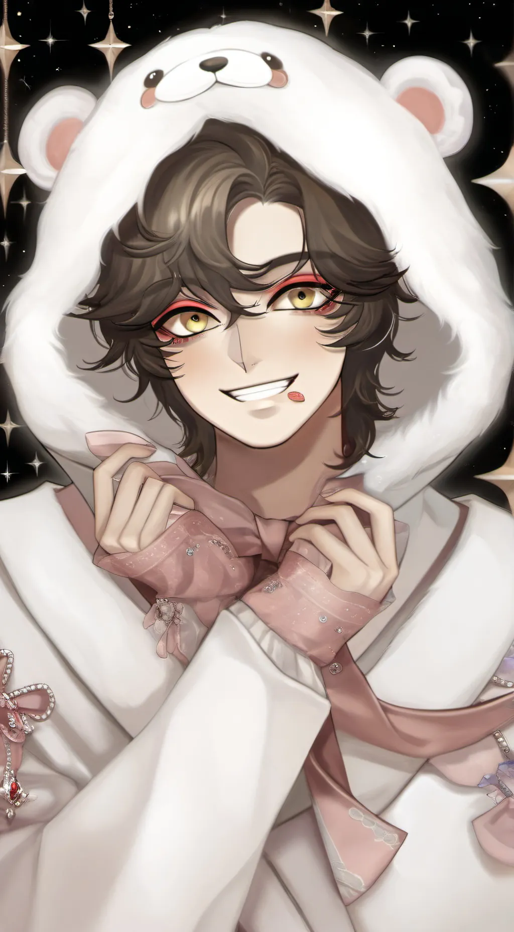 ai character: Mac background