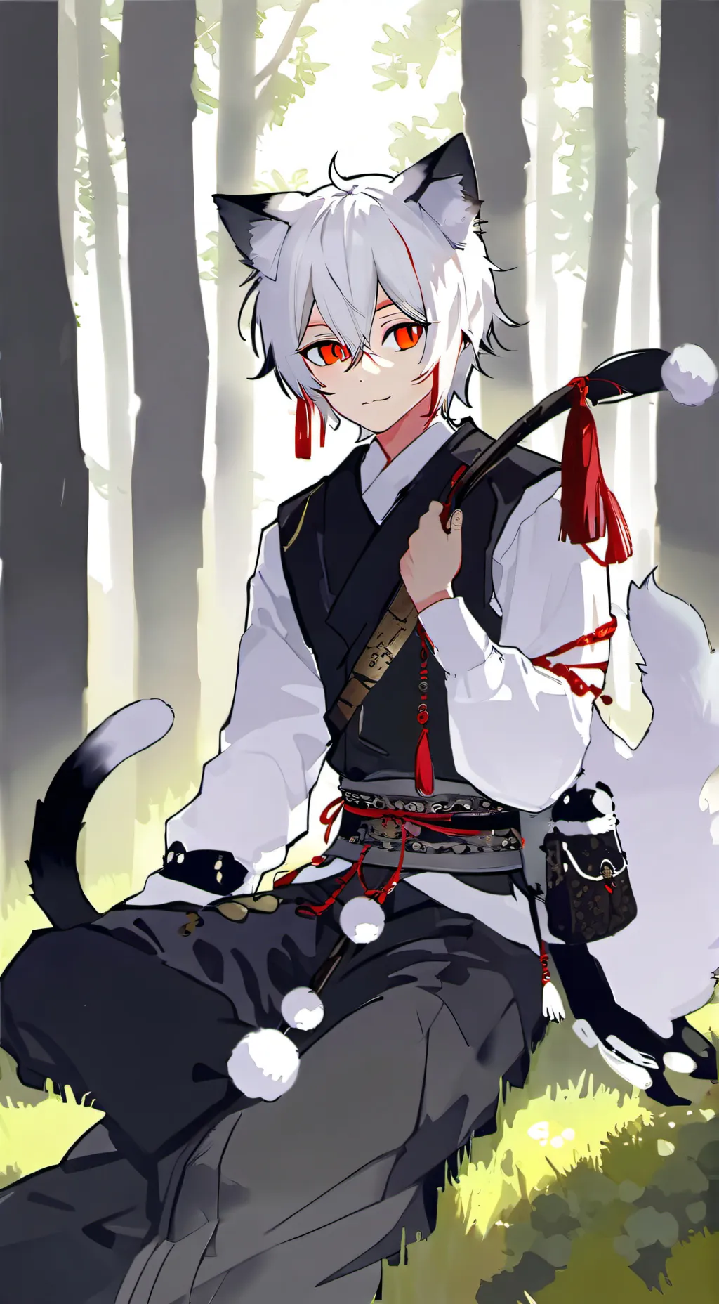 ai character: Striped Spirit Fel background