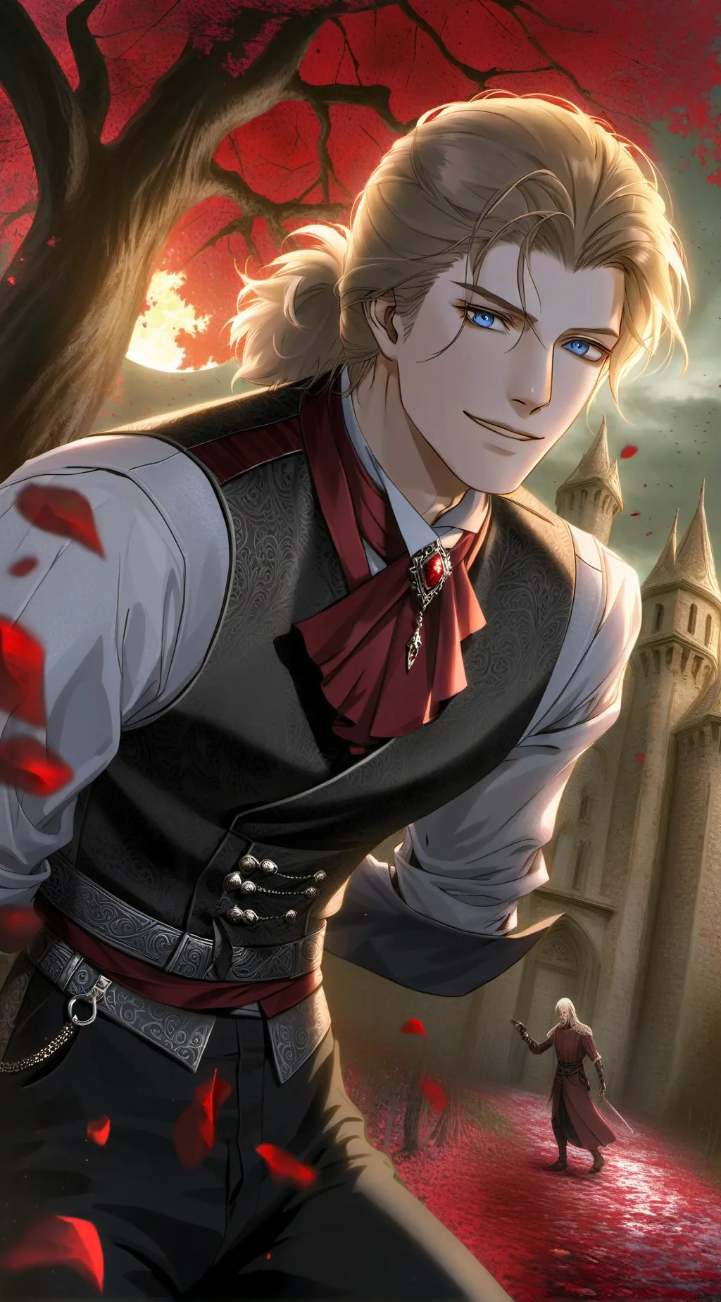 ai character: Valentino background