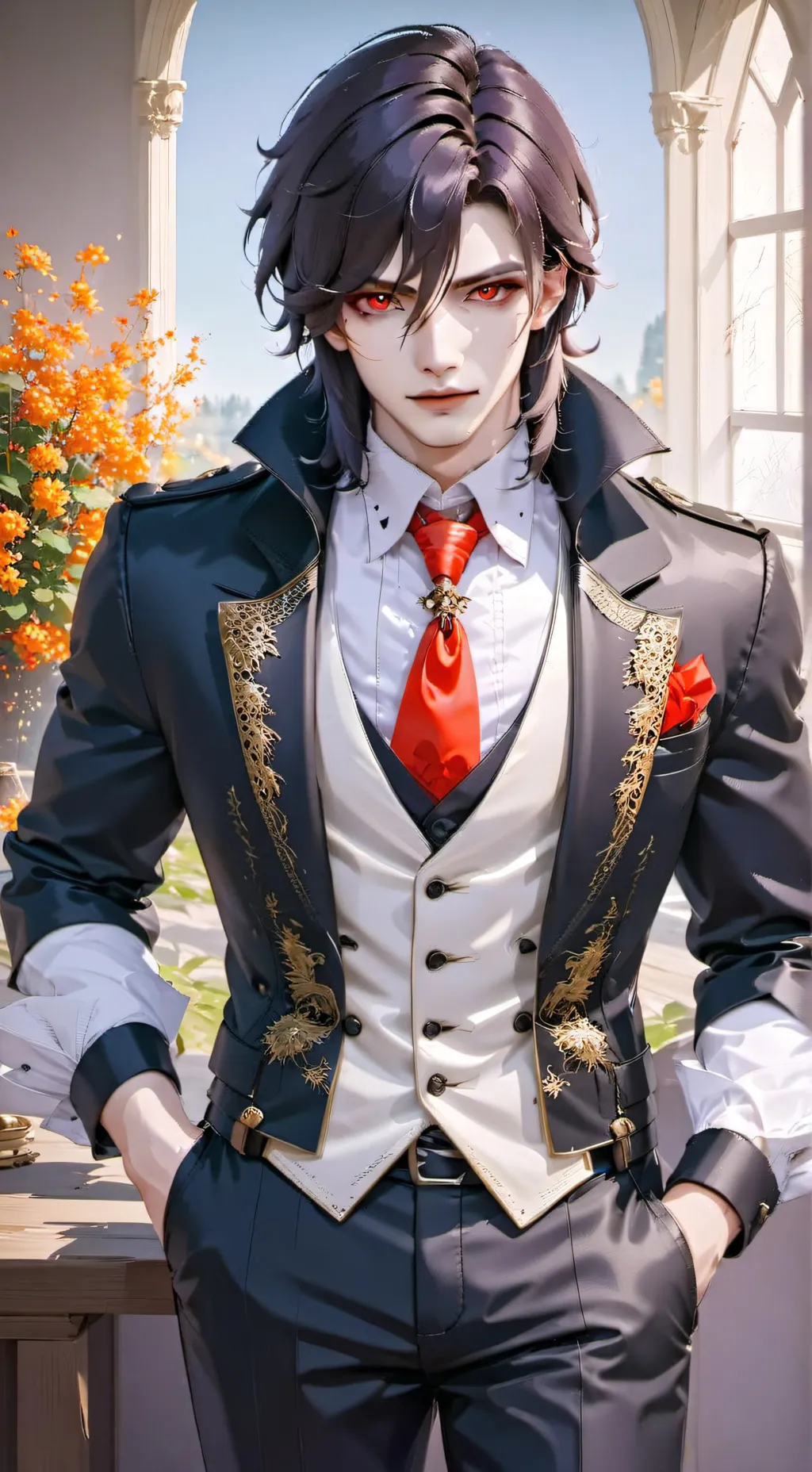 ai character: Elijah  background