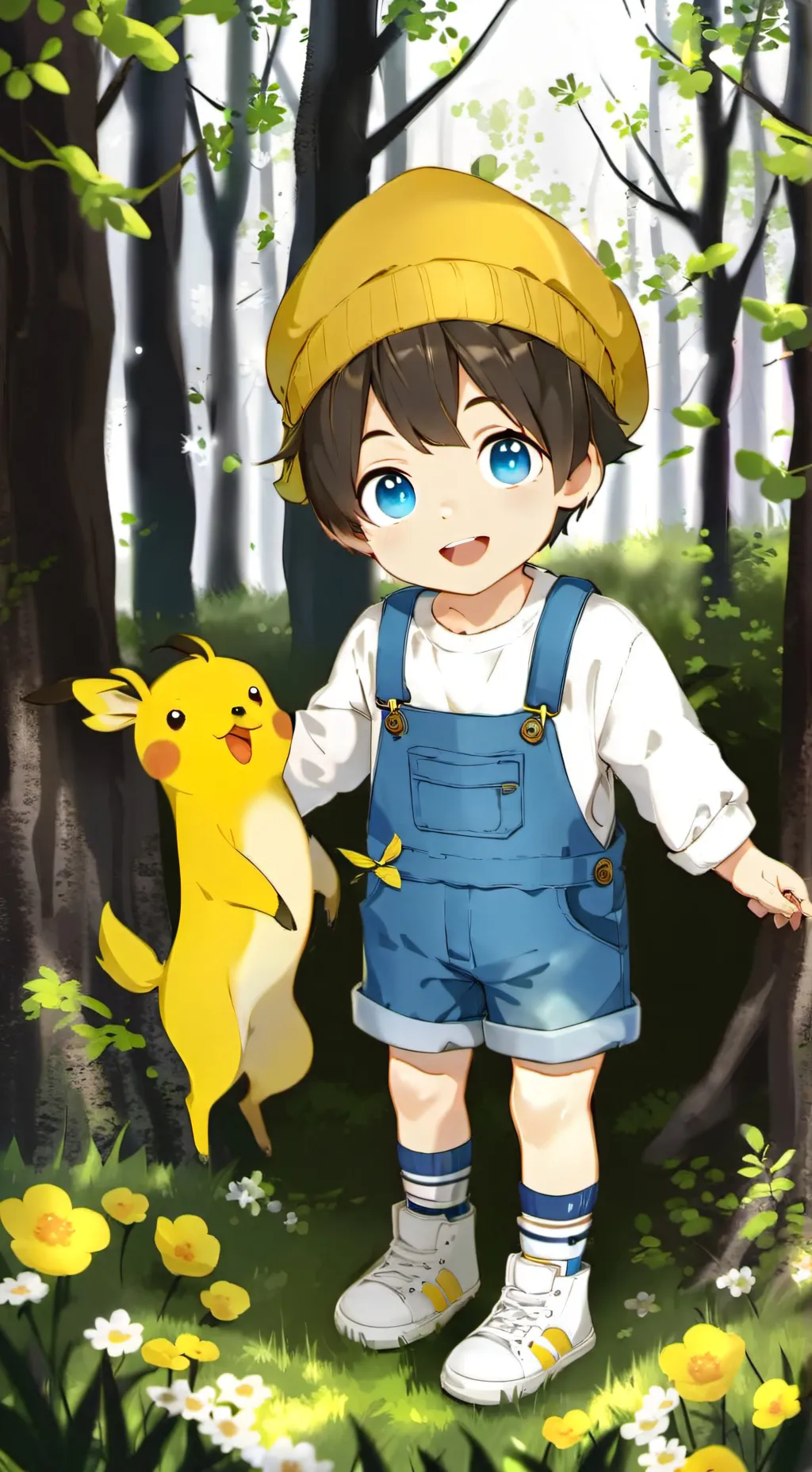 ai character: Tommy  background