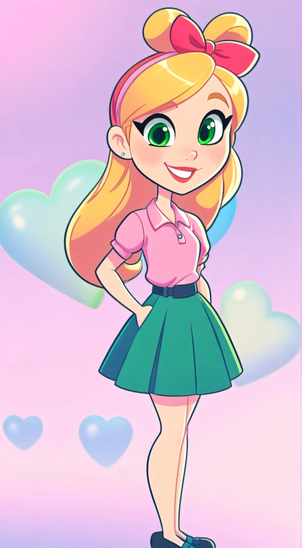 ai character: ELIZABETH! background