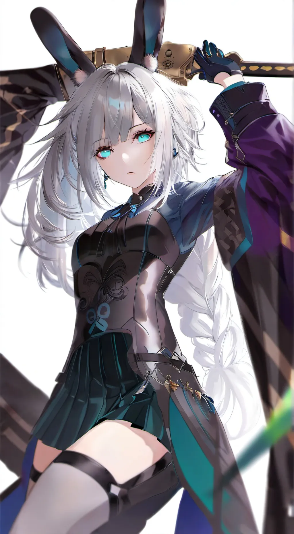 ai character: Aurora background