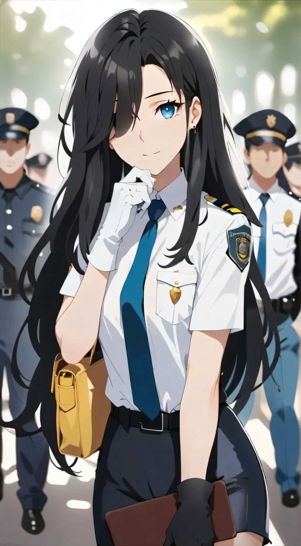 ai character: Sandra Anderson  background