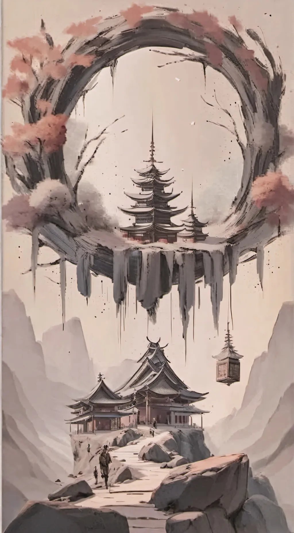 ai character: CH🌸LLENGE background