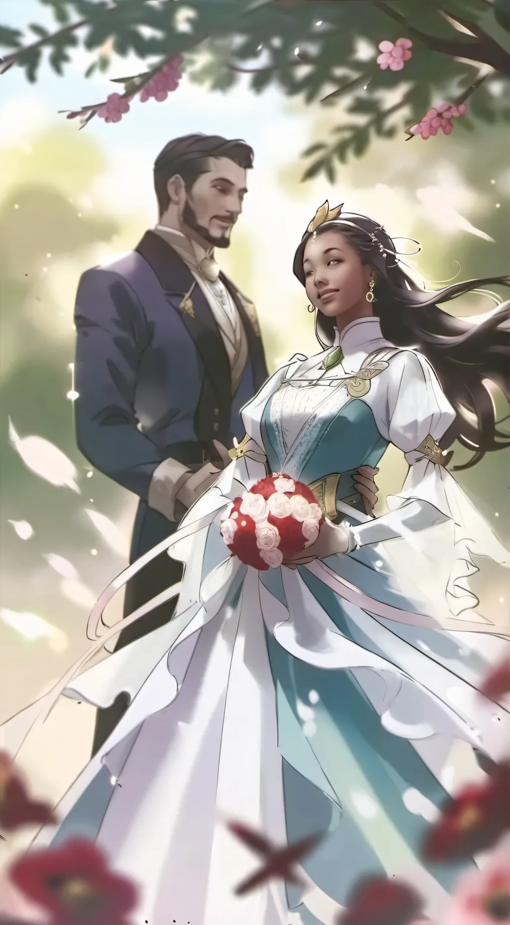 ai character: Sandra background