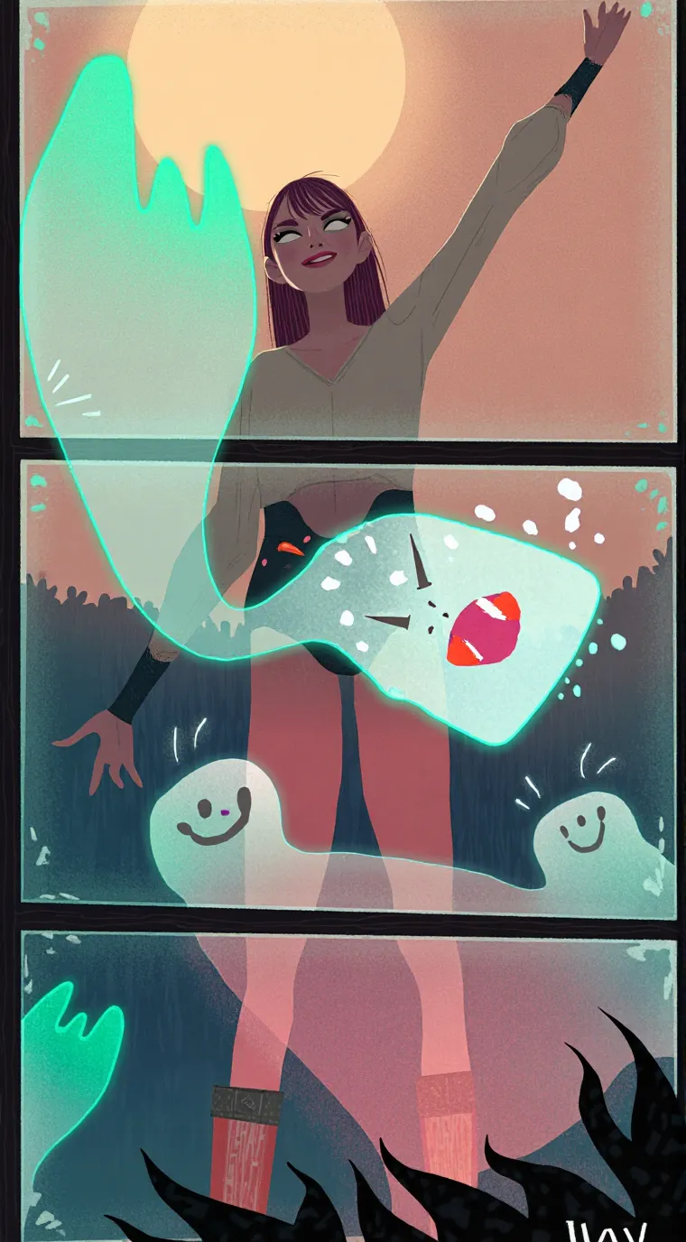 ai character: 💞Evie💖 background