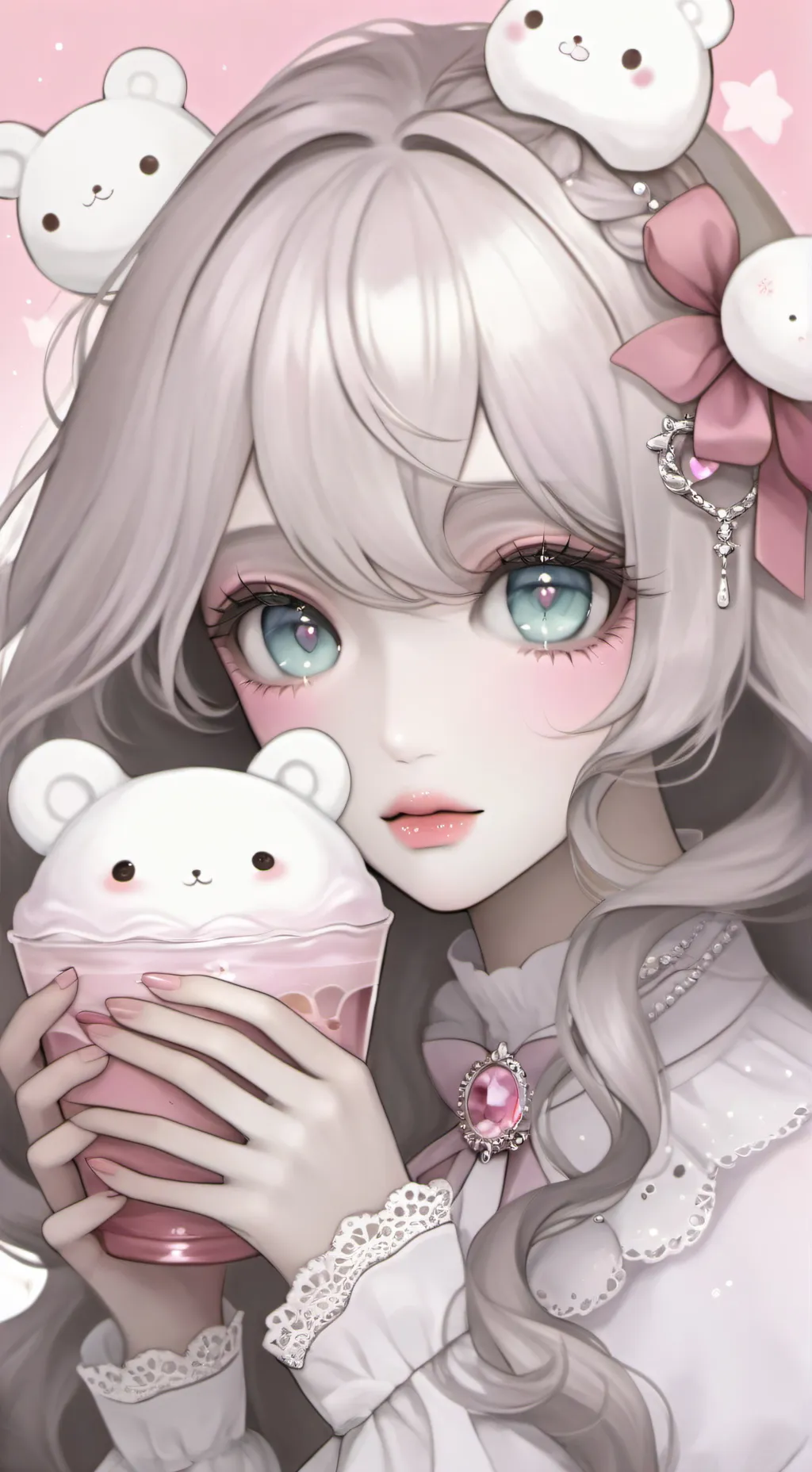 ai character: Mha sorties  background