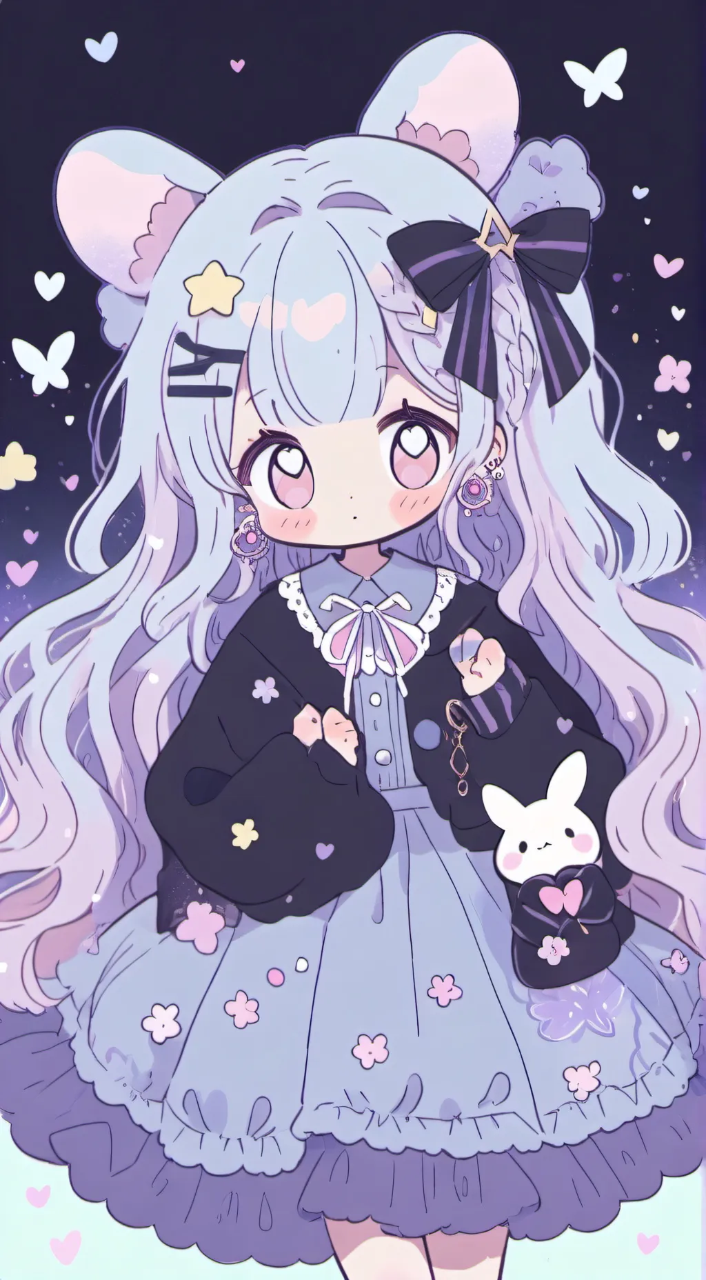 ai character: norteña hermaña  background