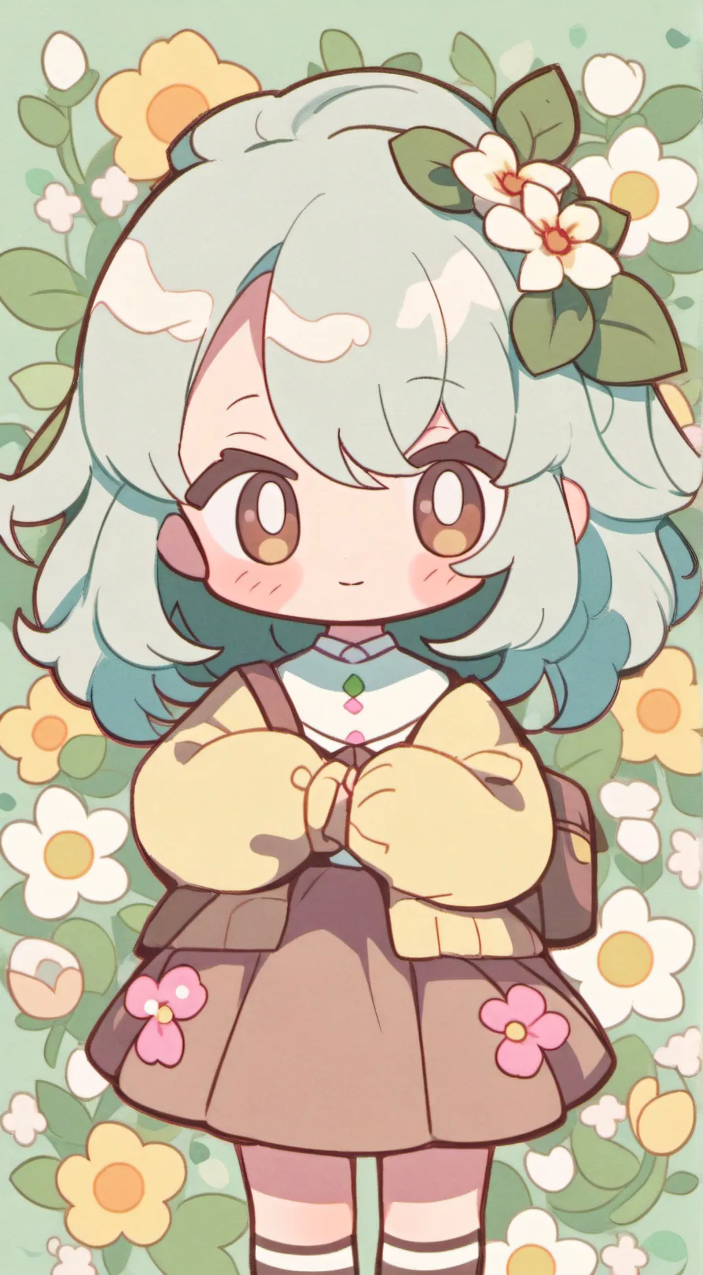 ai character: 《MHA DIA FLORAL》 background