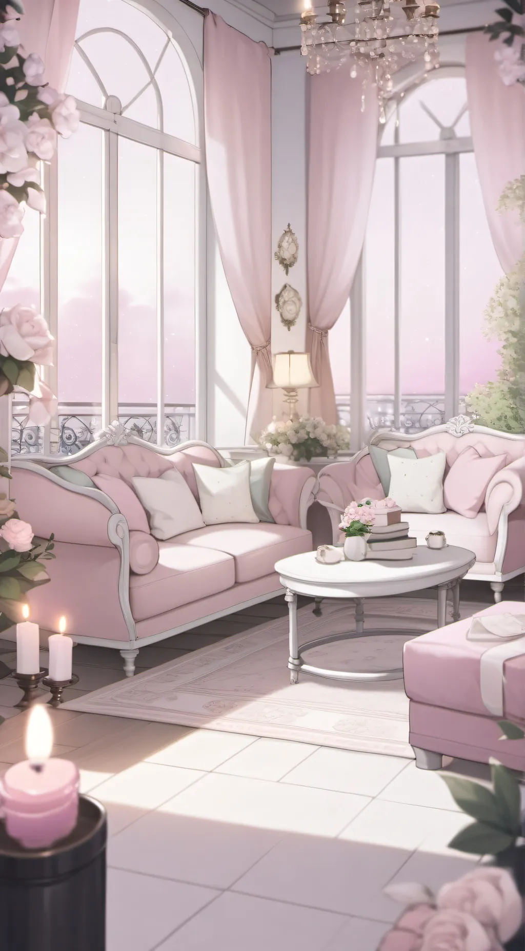 ai character: Inouske !HASHIRA! background