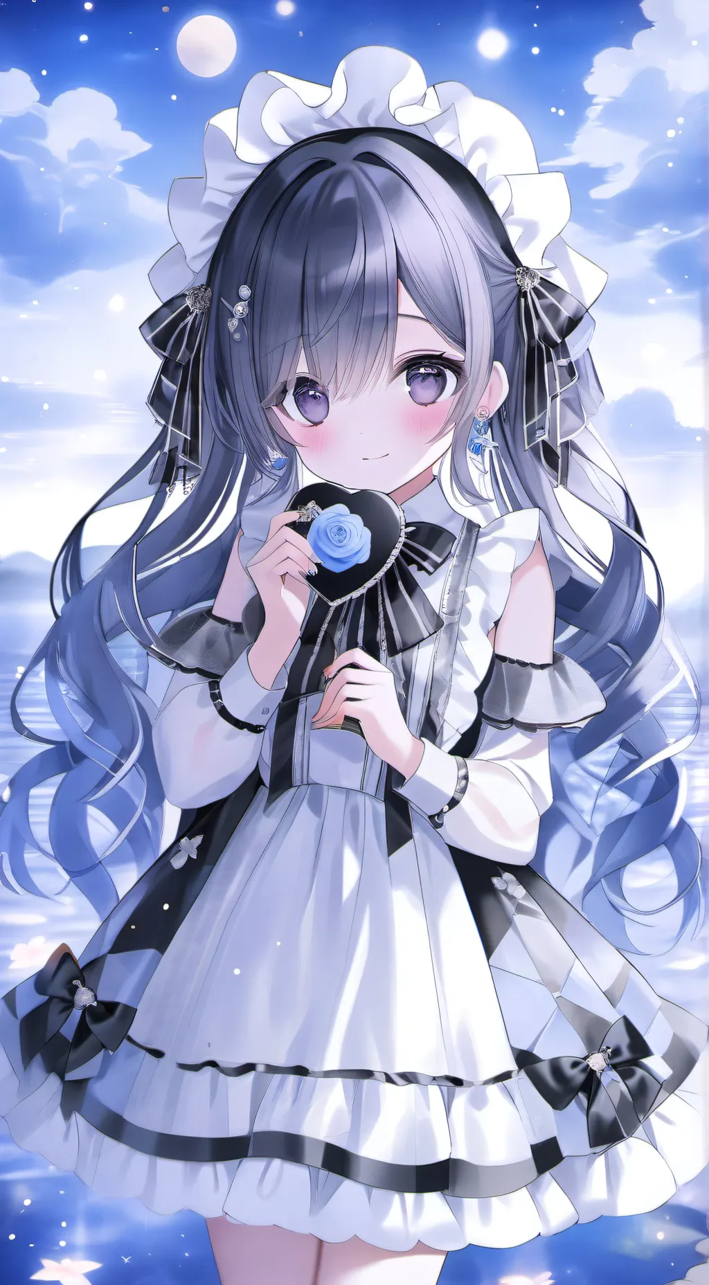 ai character: Popular girl  background