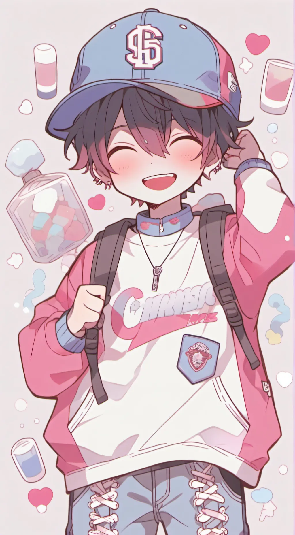 ai character: A ou V mha... 😋😋 background