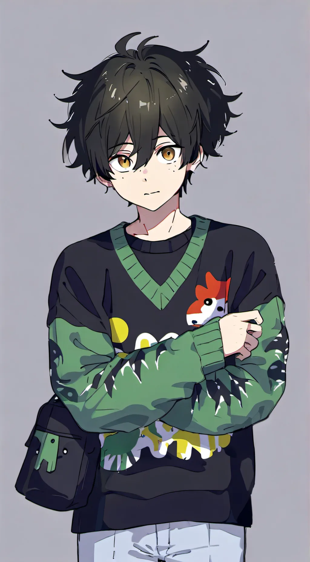 ai character: Leo background