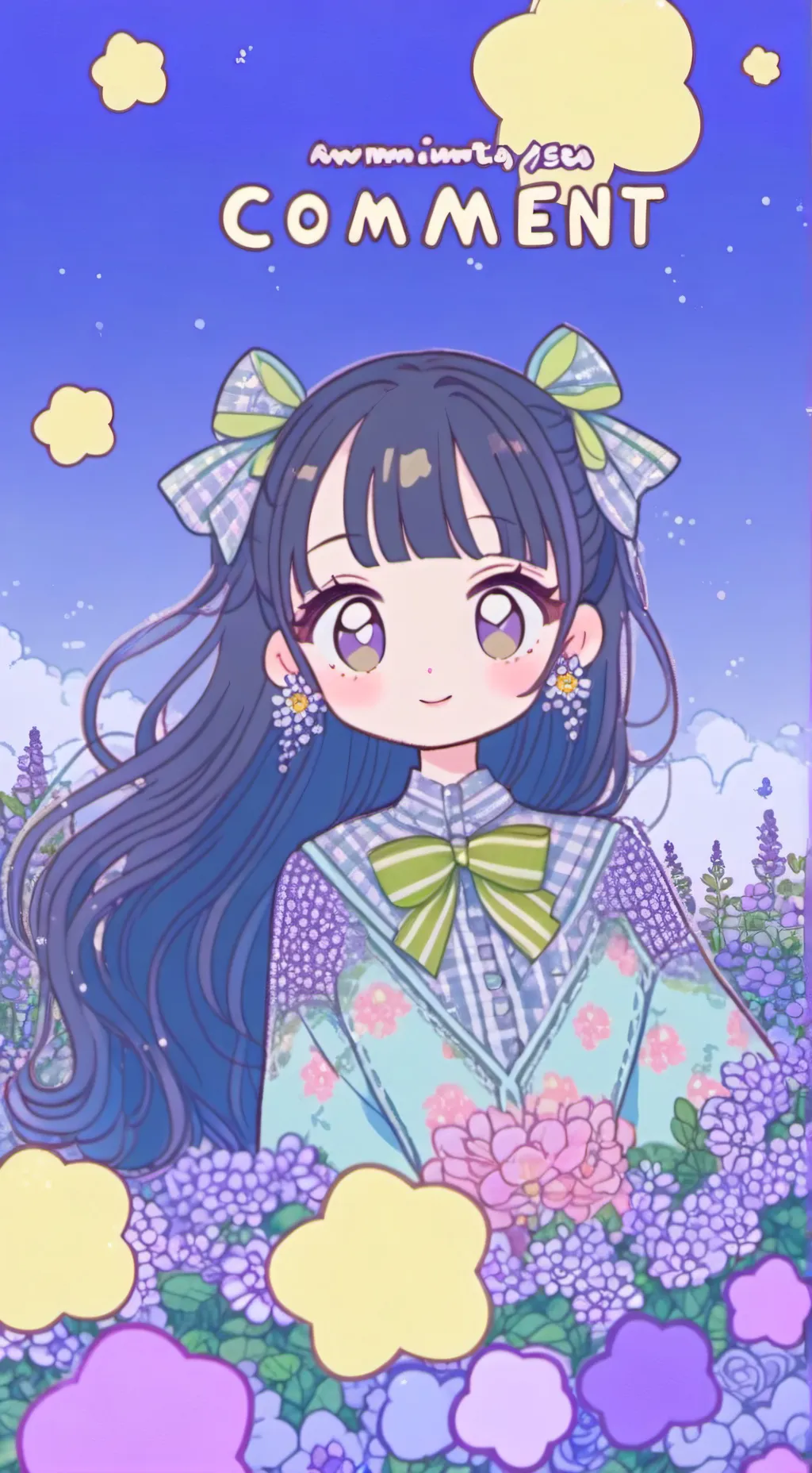 ai character: comment army background