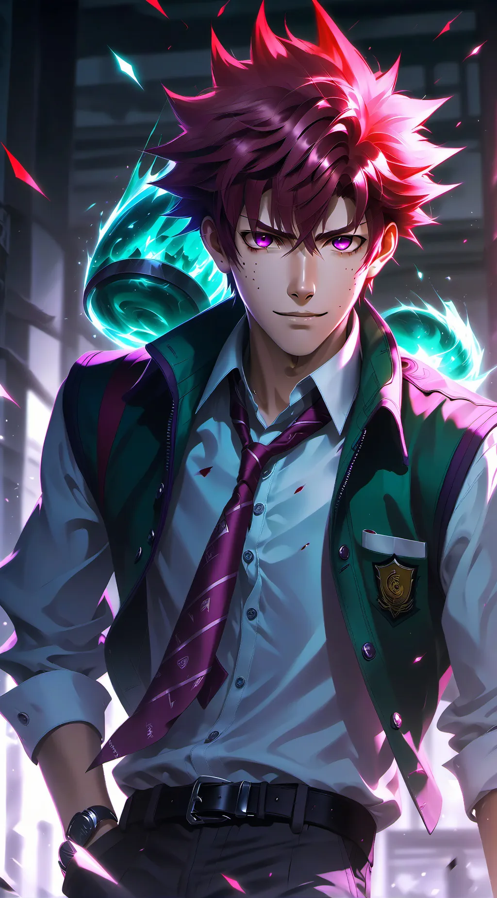 ai character: noel background