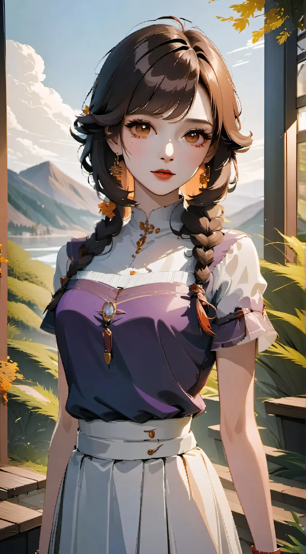 ai character: Emily  background