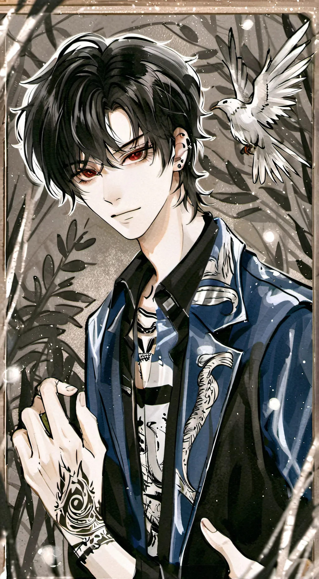 ai character: Caelum background