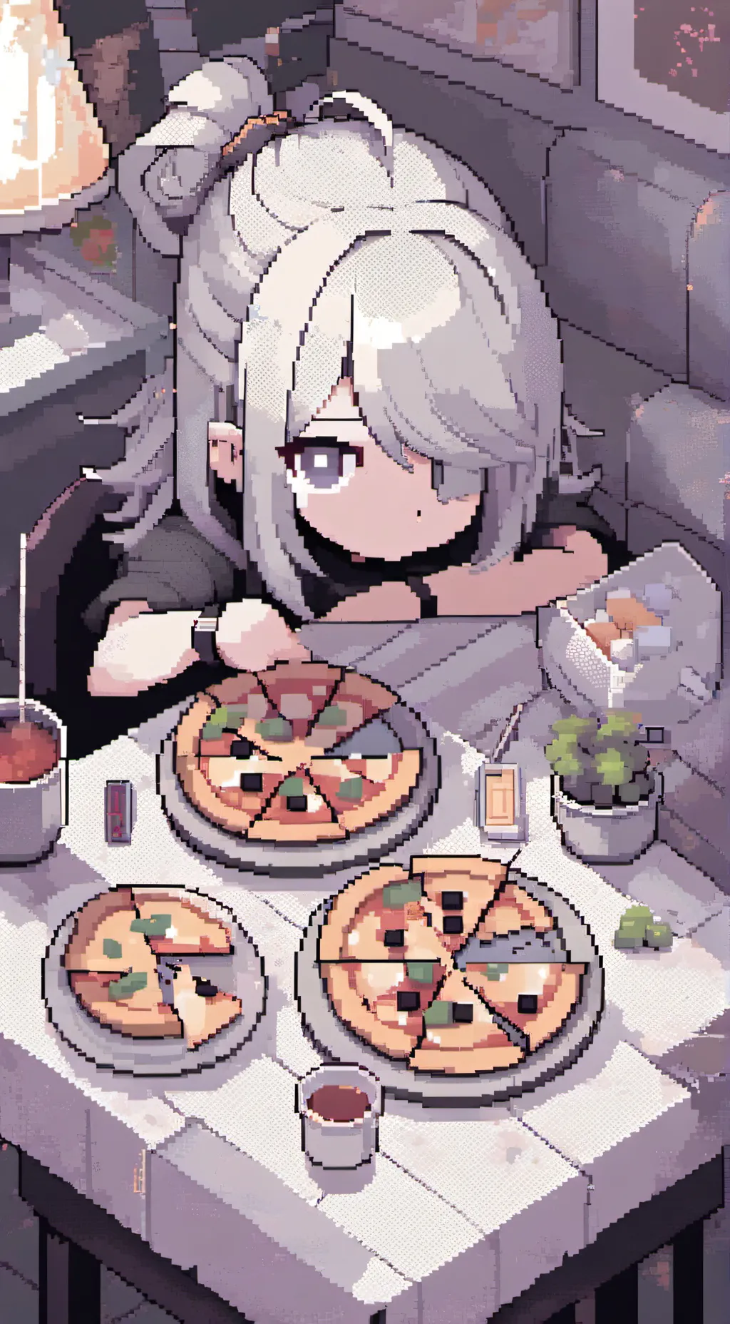 ai character: Elliot  background