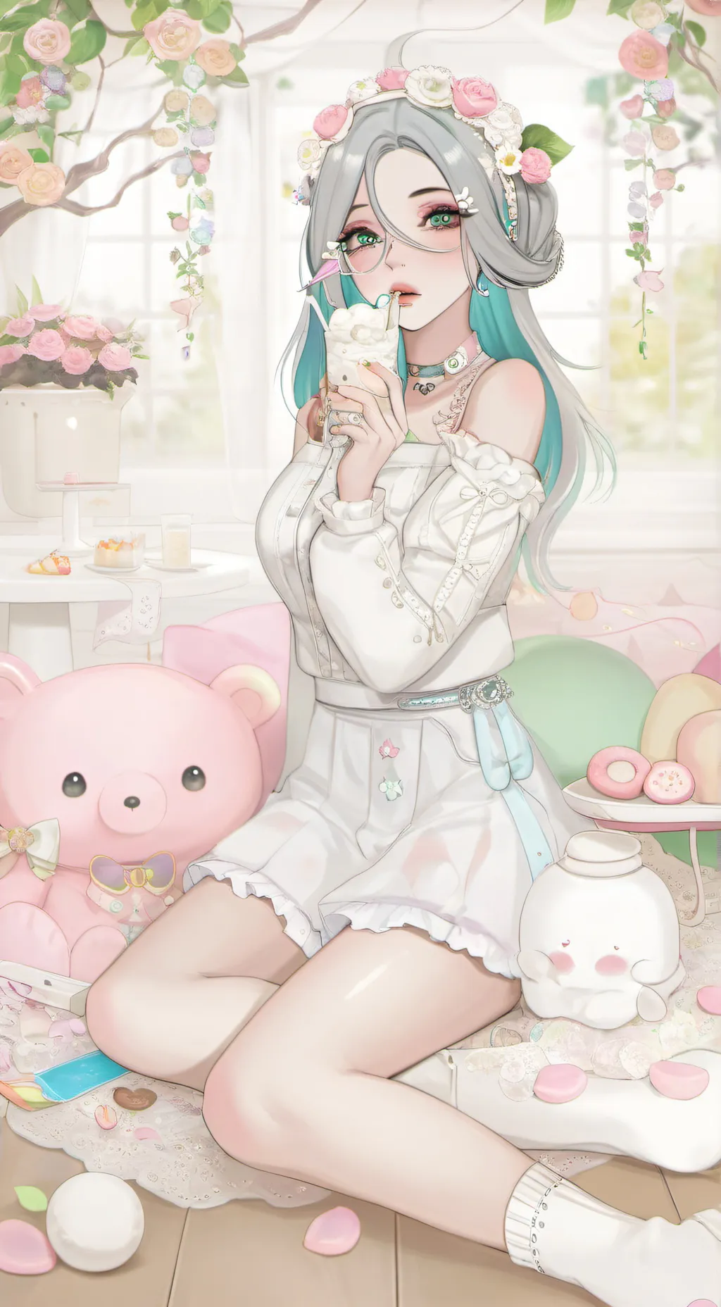 ai character: Mira background