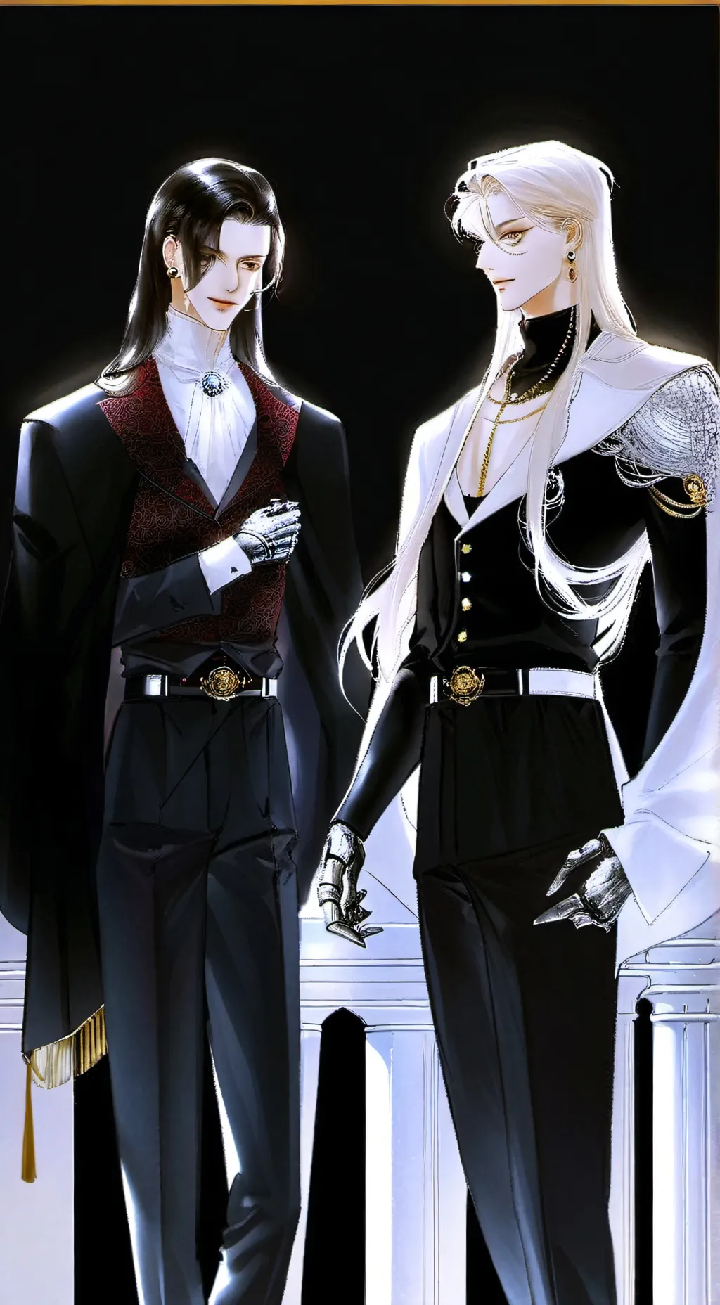 ai character: Miles & Bett background