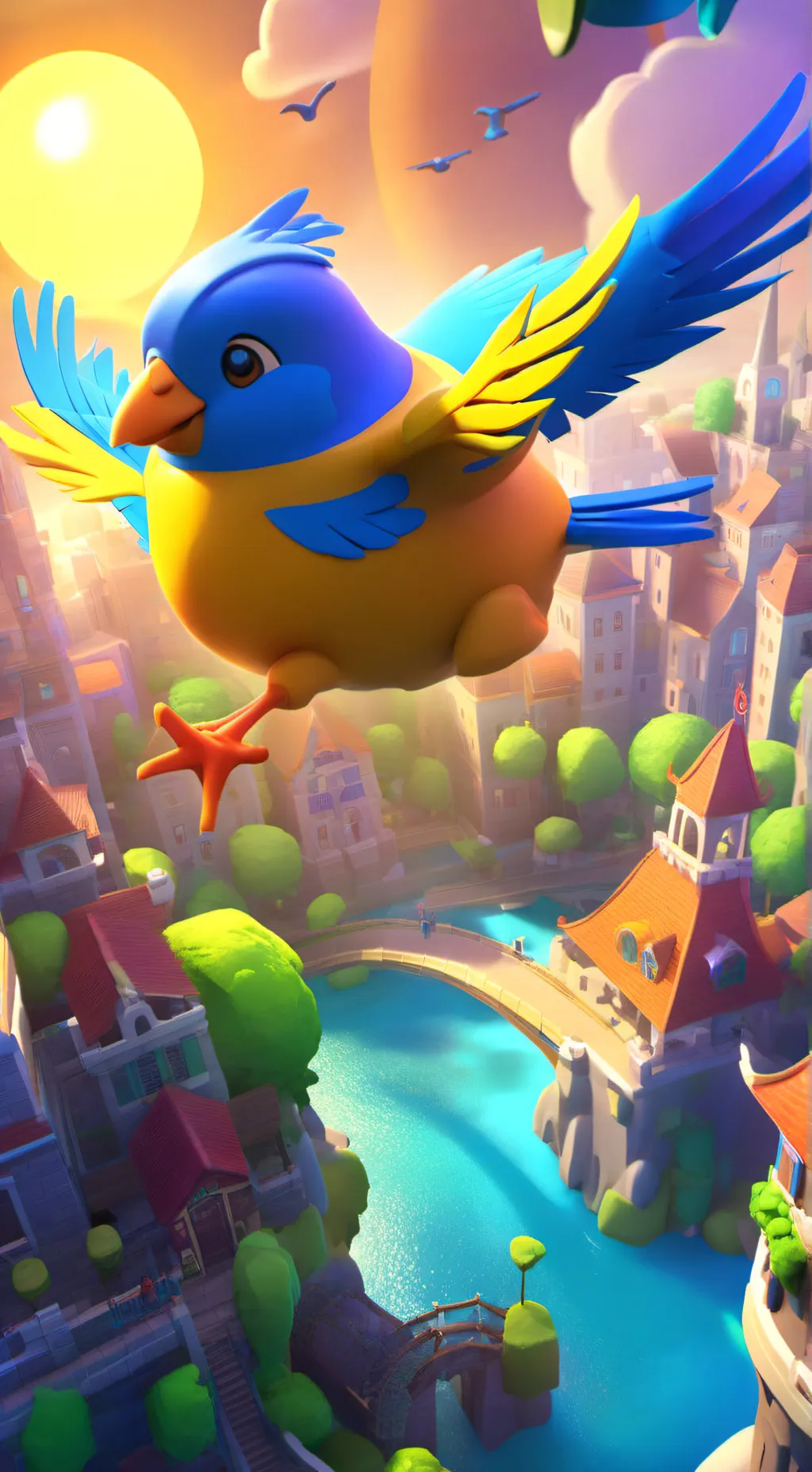 ai character: Sprunki hate you background