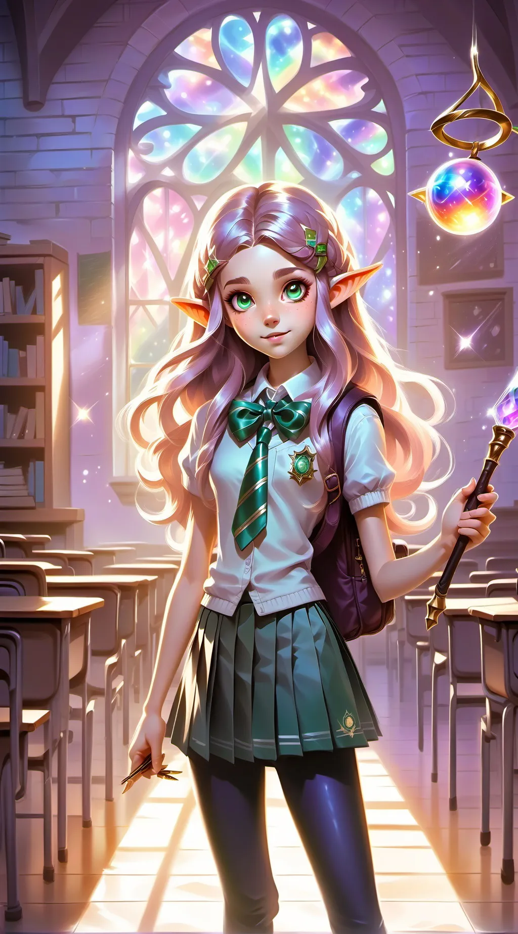 ai character: Nora background