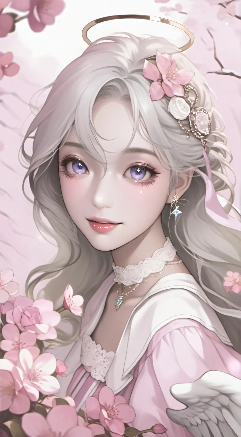 ai character: emily background