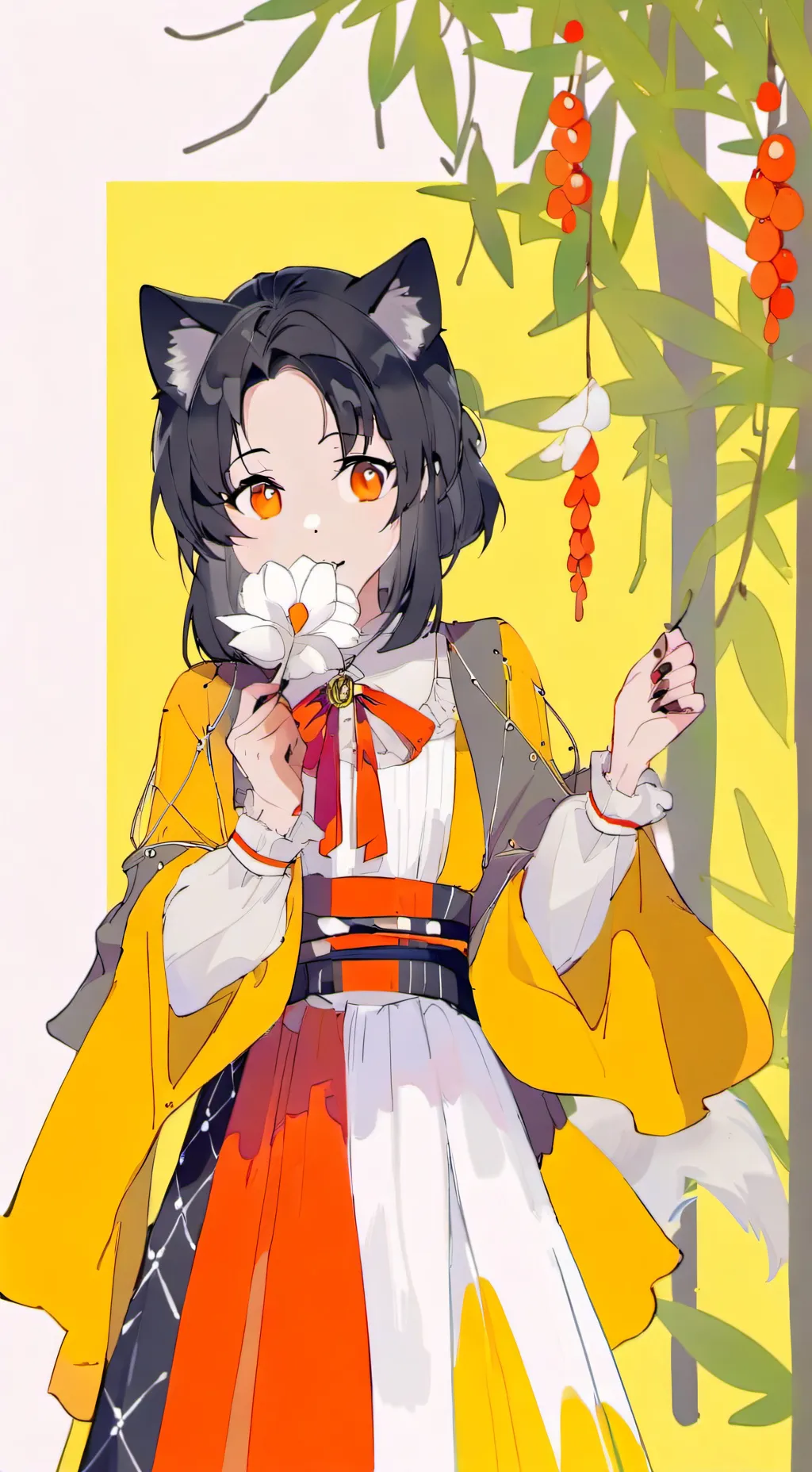 ai character: mha x kny background