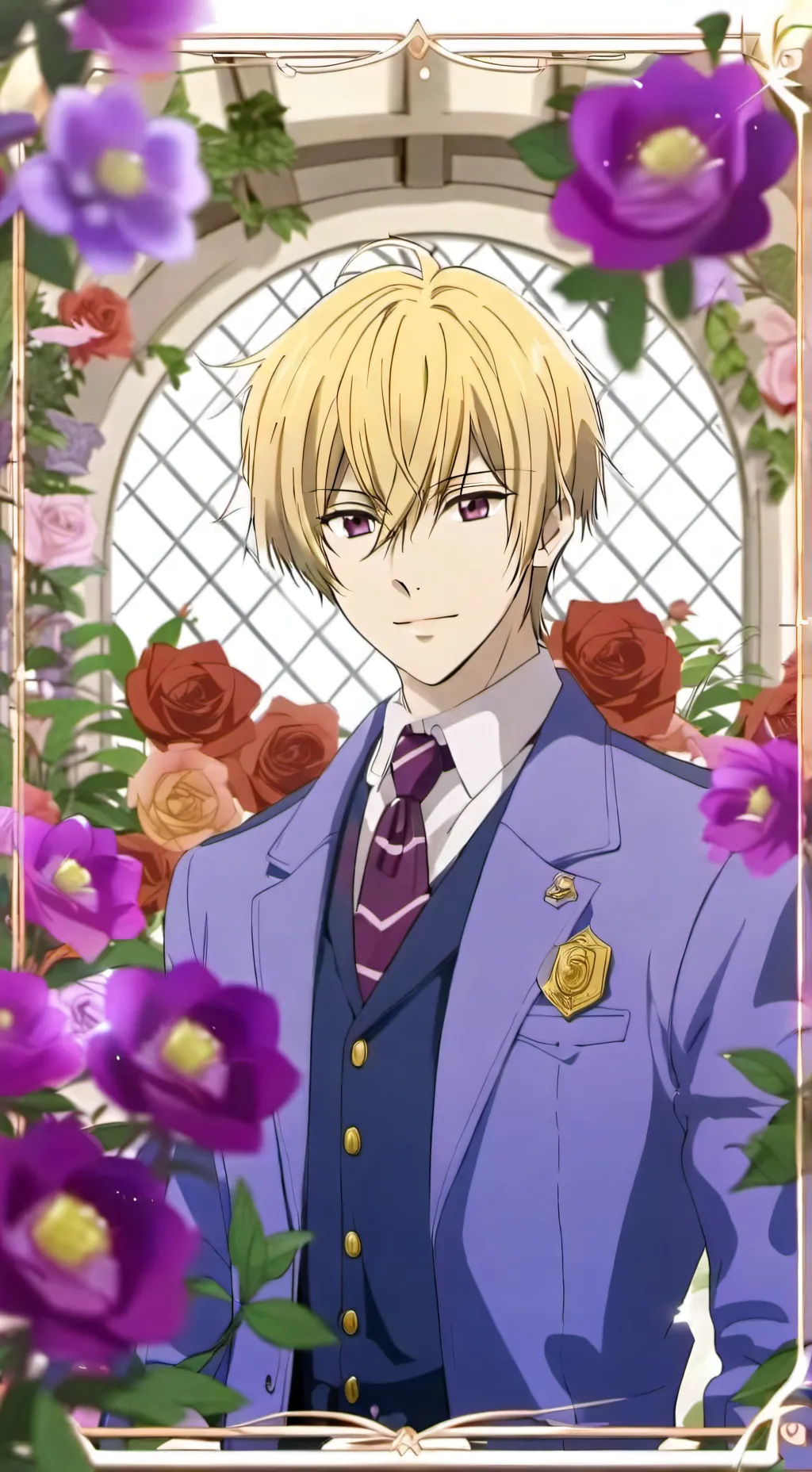 ai character: Tamaki Suoh background