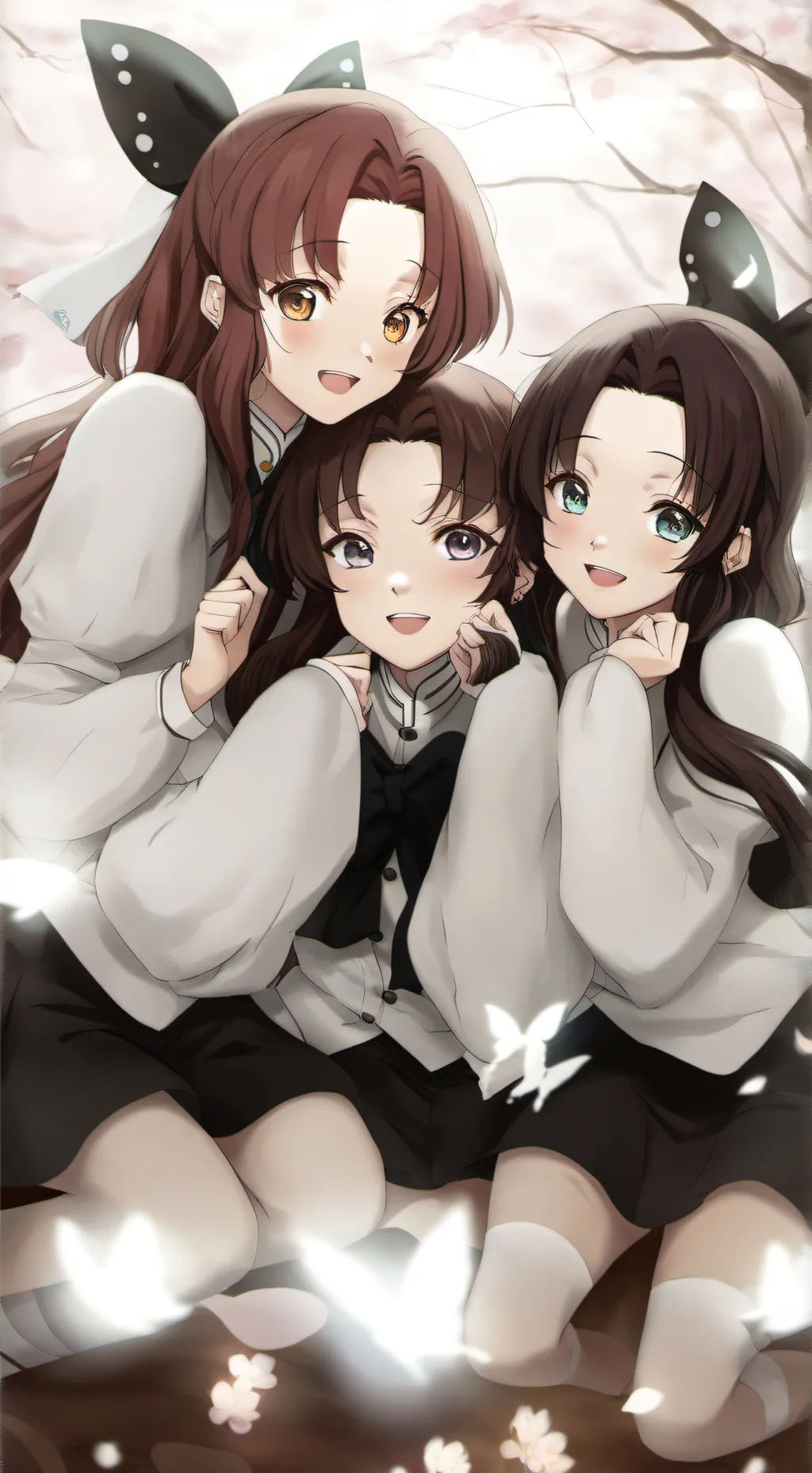 ai character: Mia Lea and Akira  background