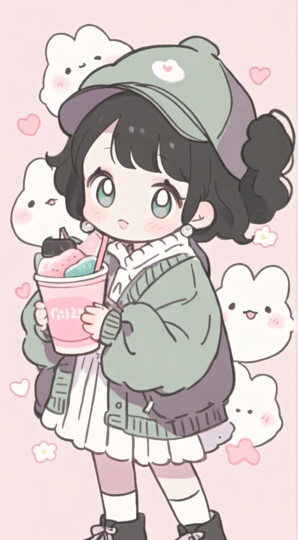 ai character: dead rails X dw background