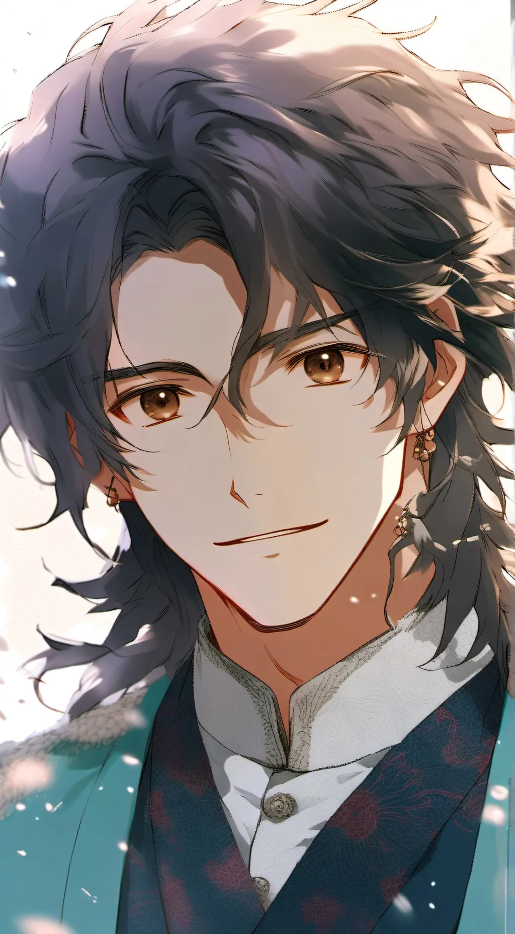 ai character: Liam  background