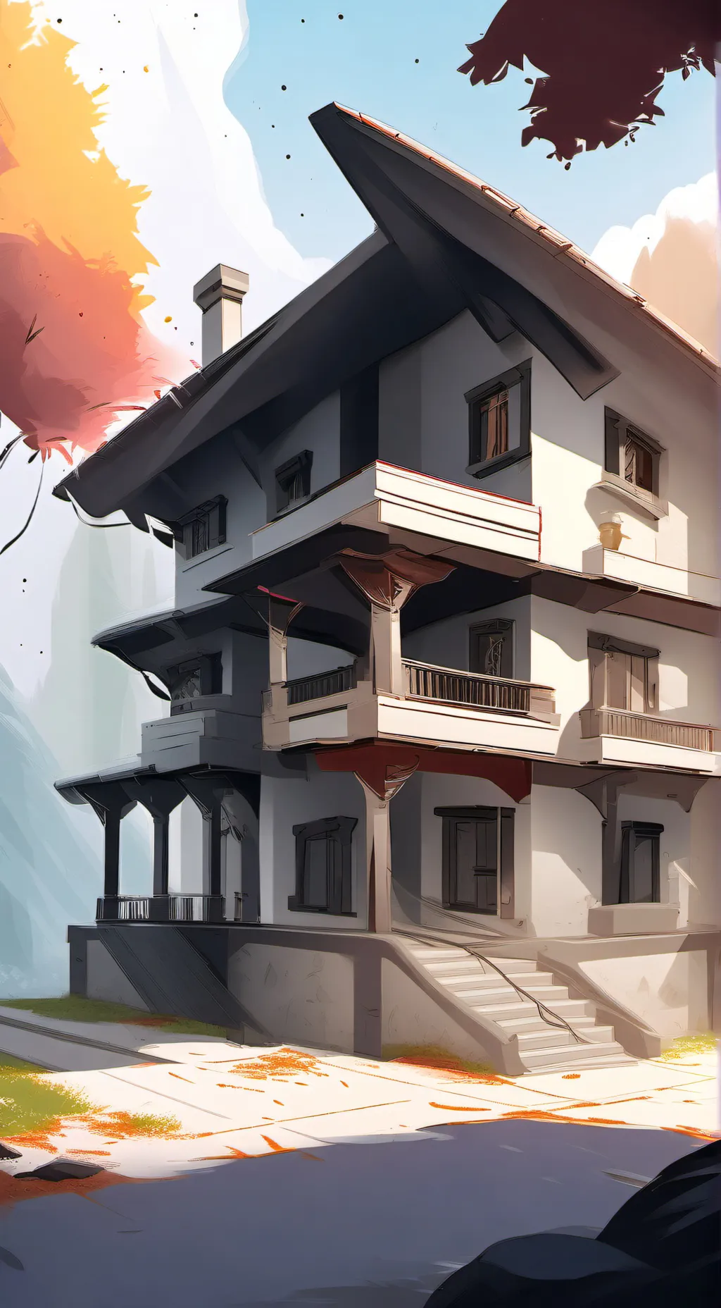 ai character: Squid Game  background