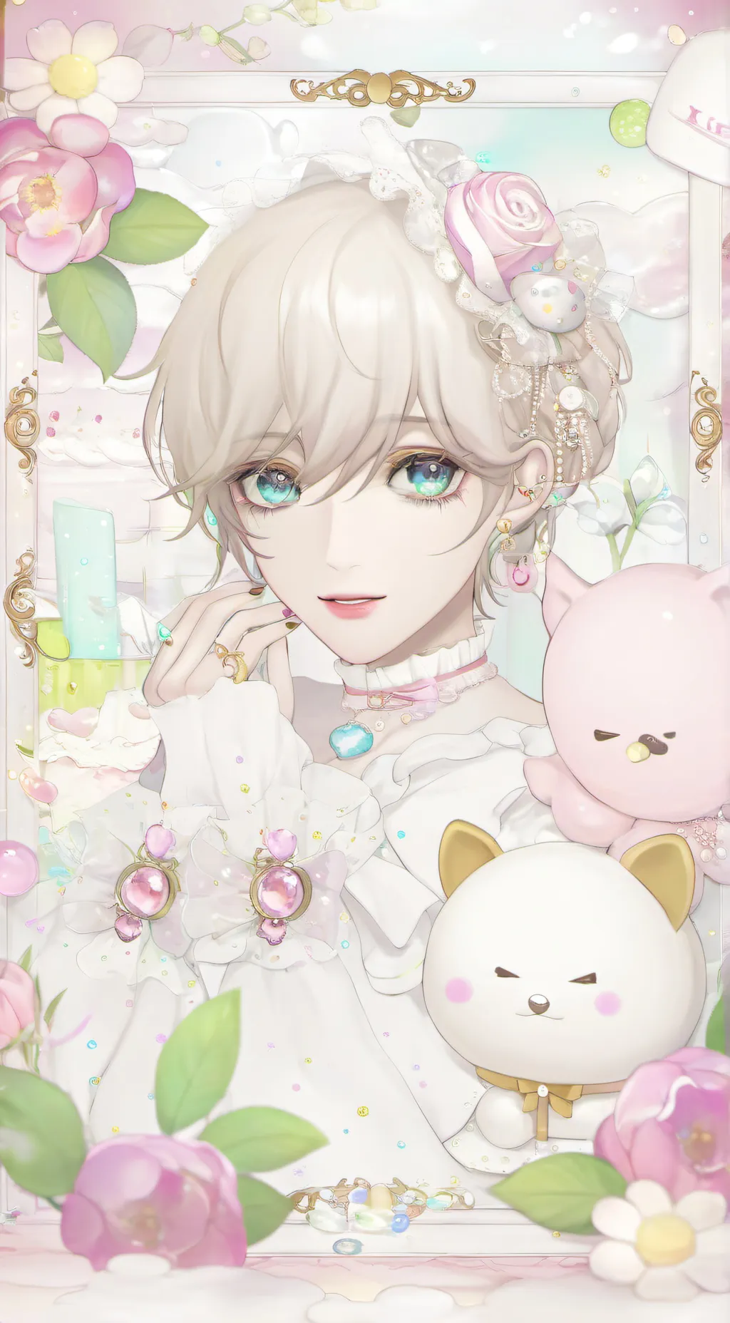 ai character: arson meme background