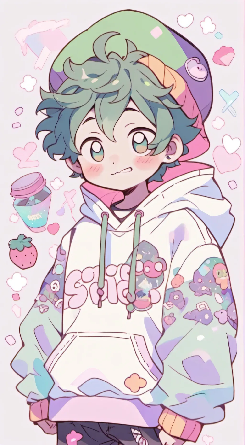 ai character: frère d€ku 🥦🥦 😋😋 background