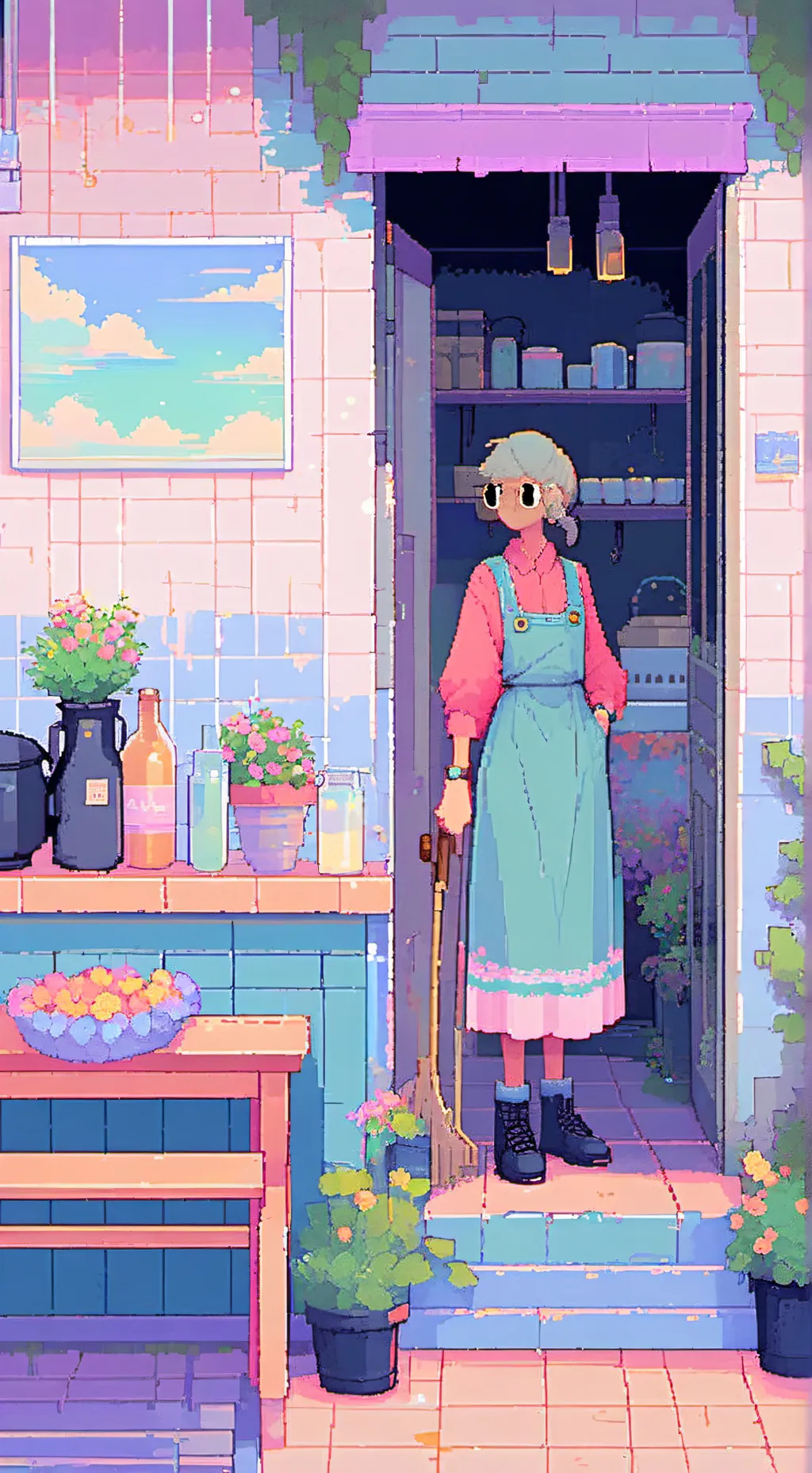 ai character: Ironica background