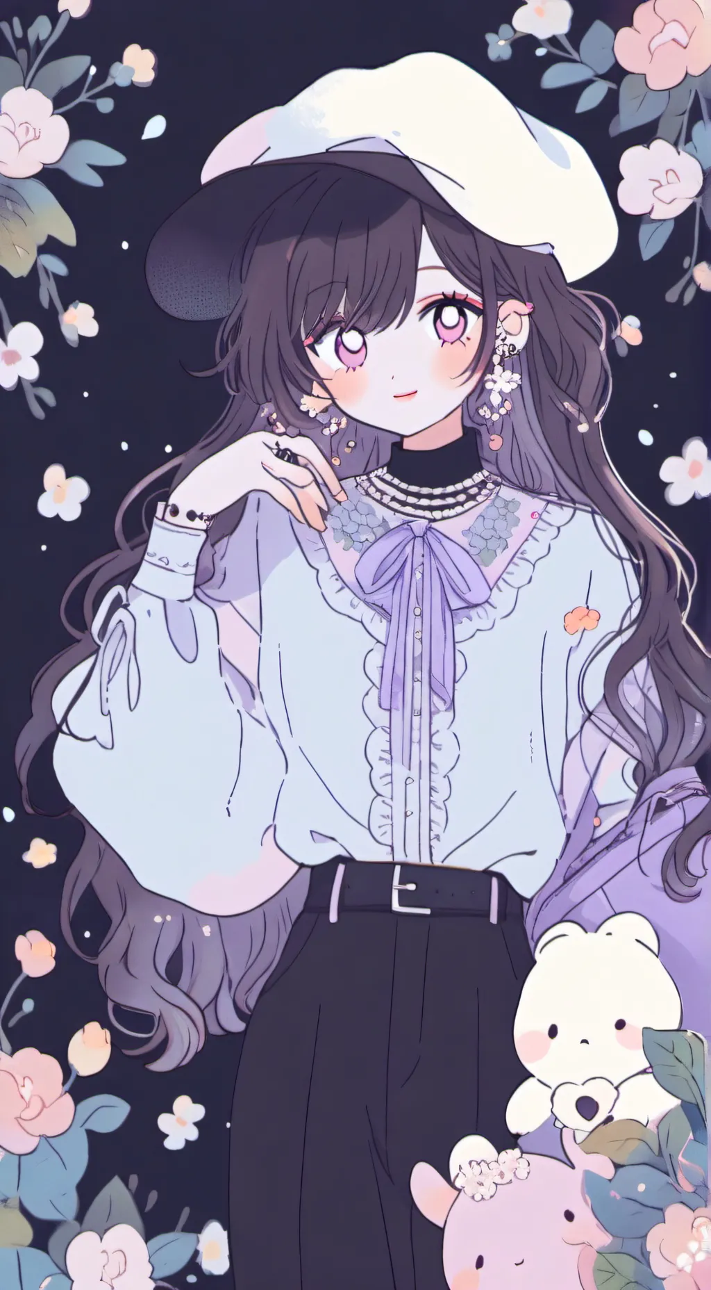 ai character: mha singer background