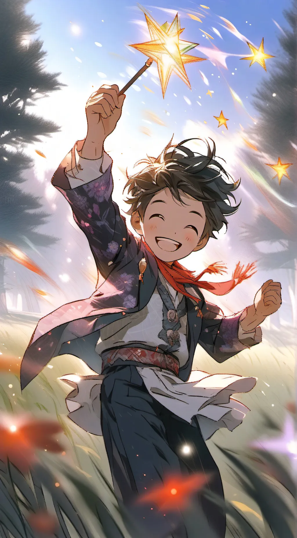 ai character: CH Rusame  background