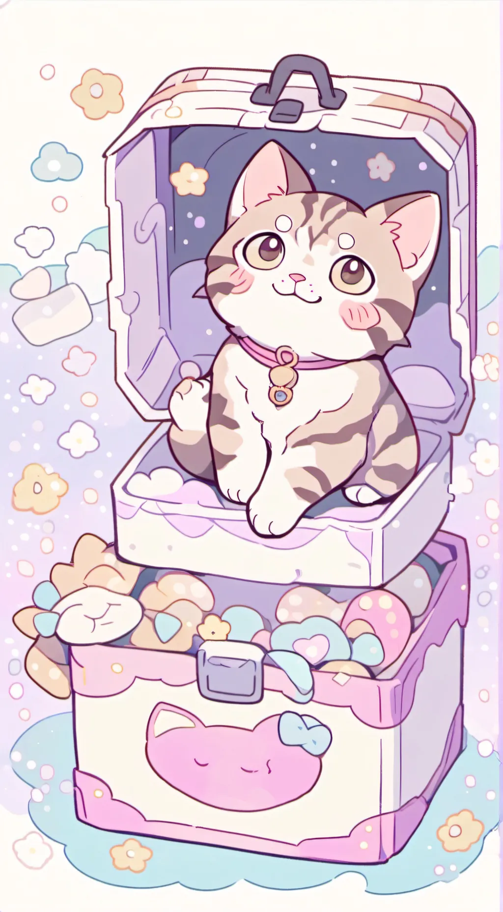 ai character: Pancake♡ background