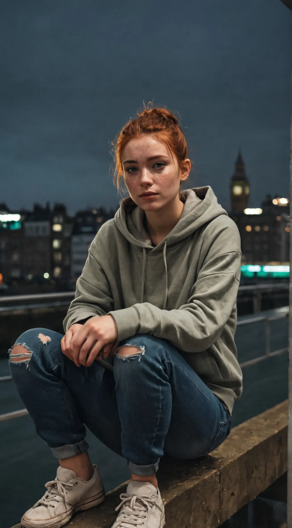 ai character: Lara Carter background