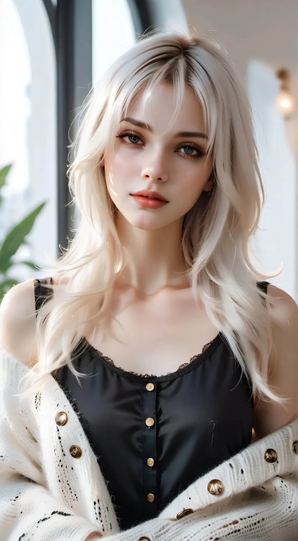 ai character: Lily background