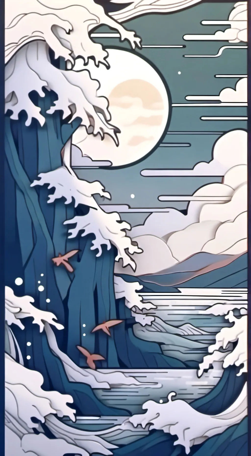 ai character: Kny fantasy background