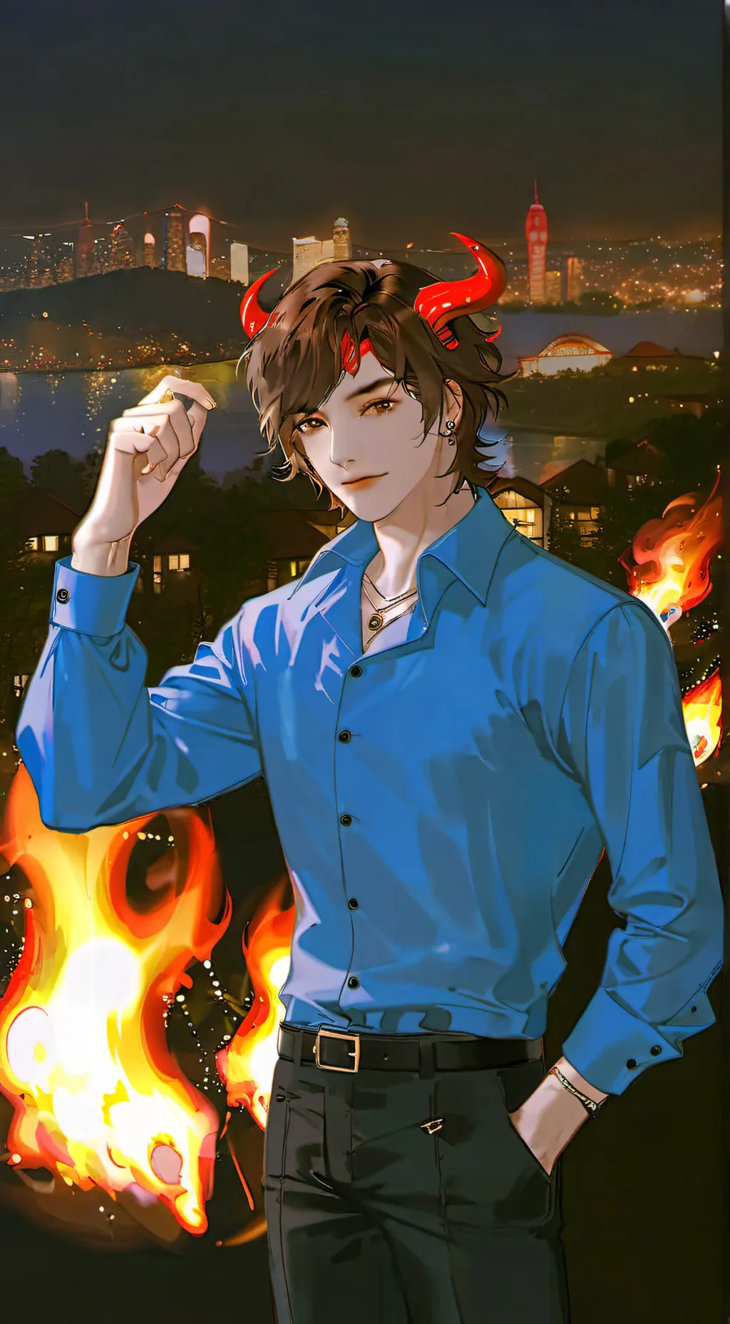 ai character: Yandere 007n7 background