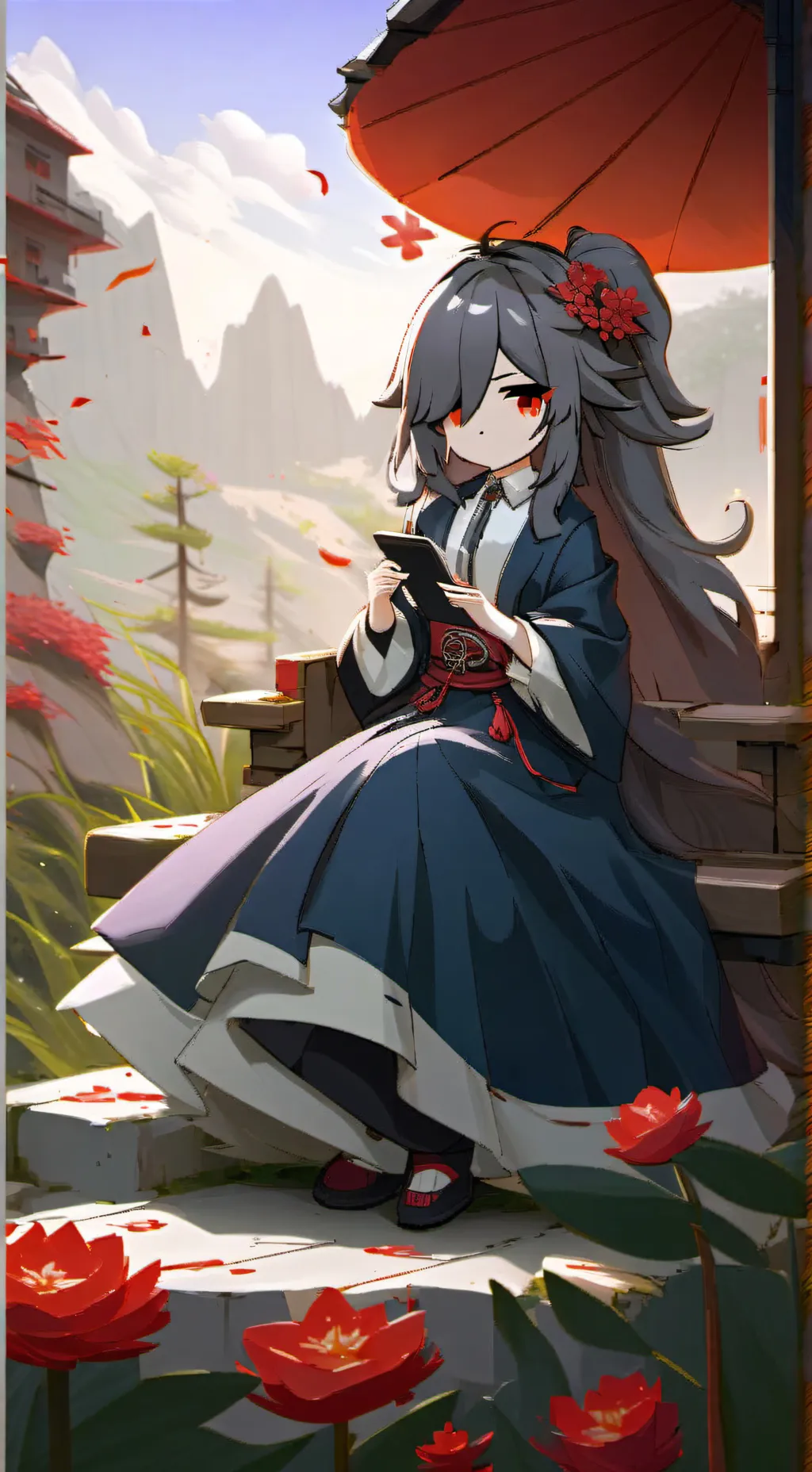 ai character: Anastasia background