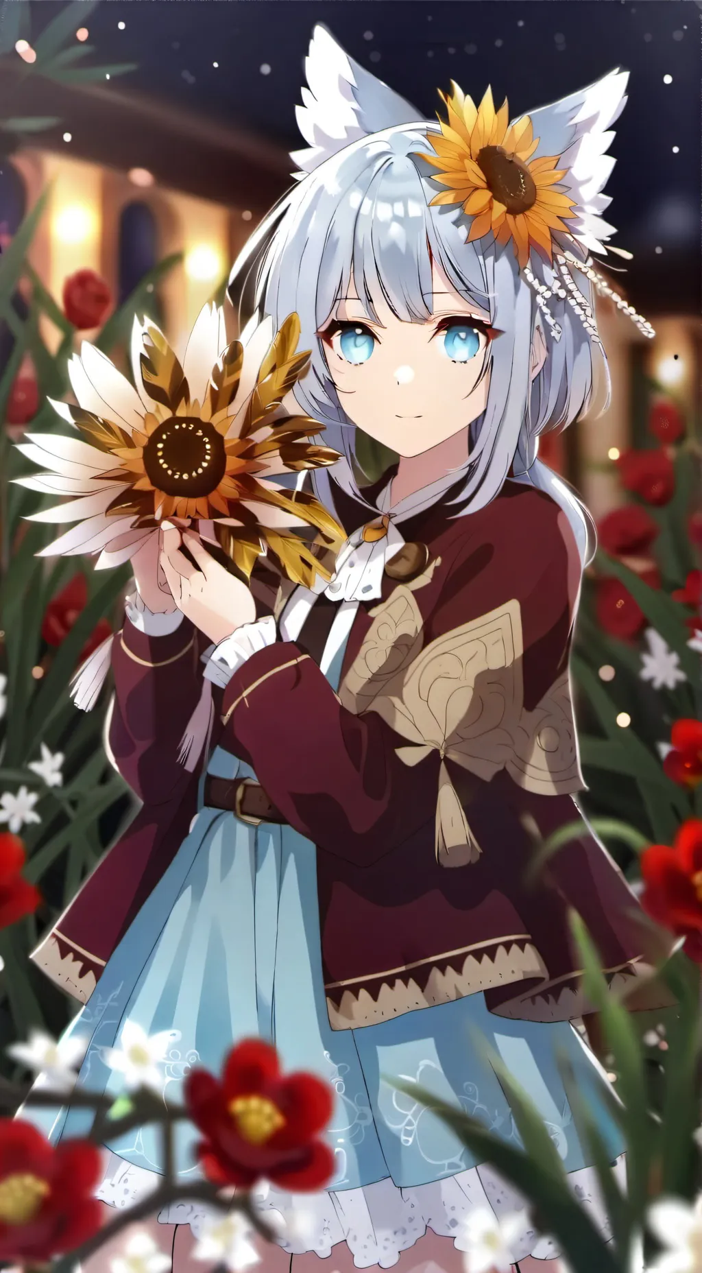 ai character: sofi♥️ background