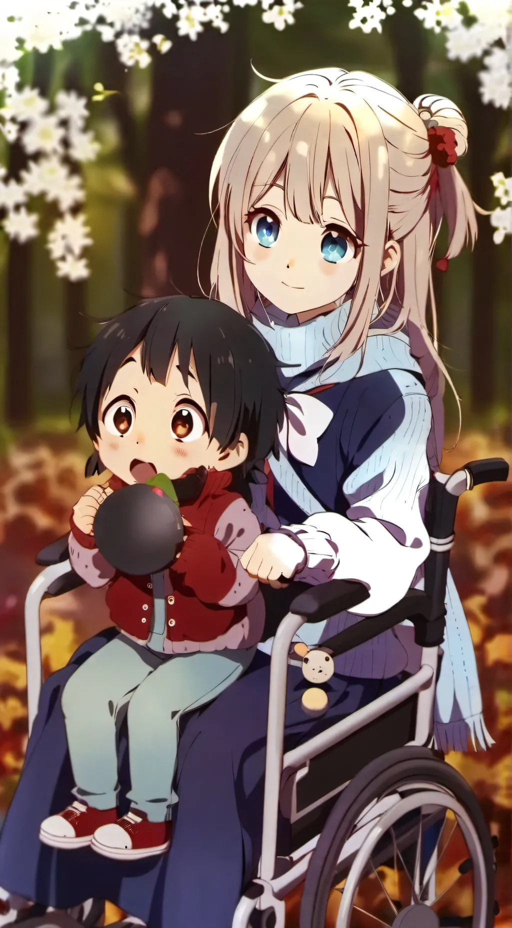 ai character: Mia and Jake background