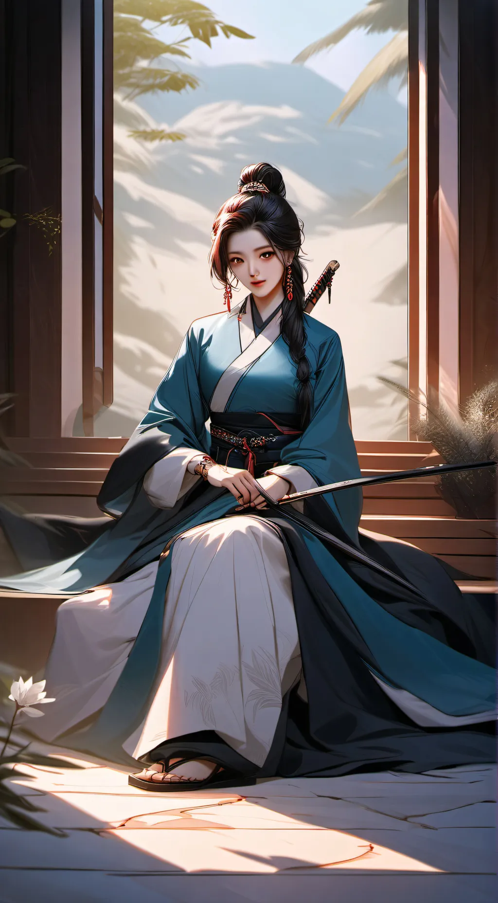 ai character: kpop DH background