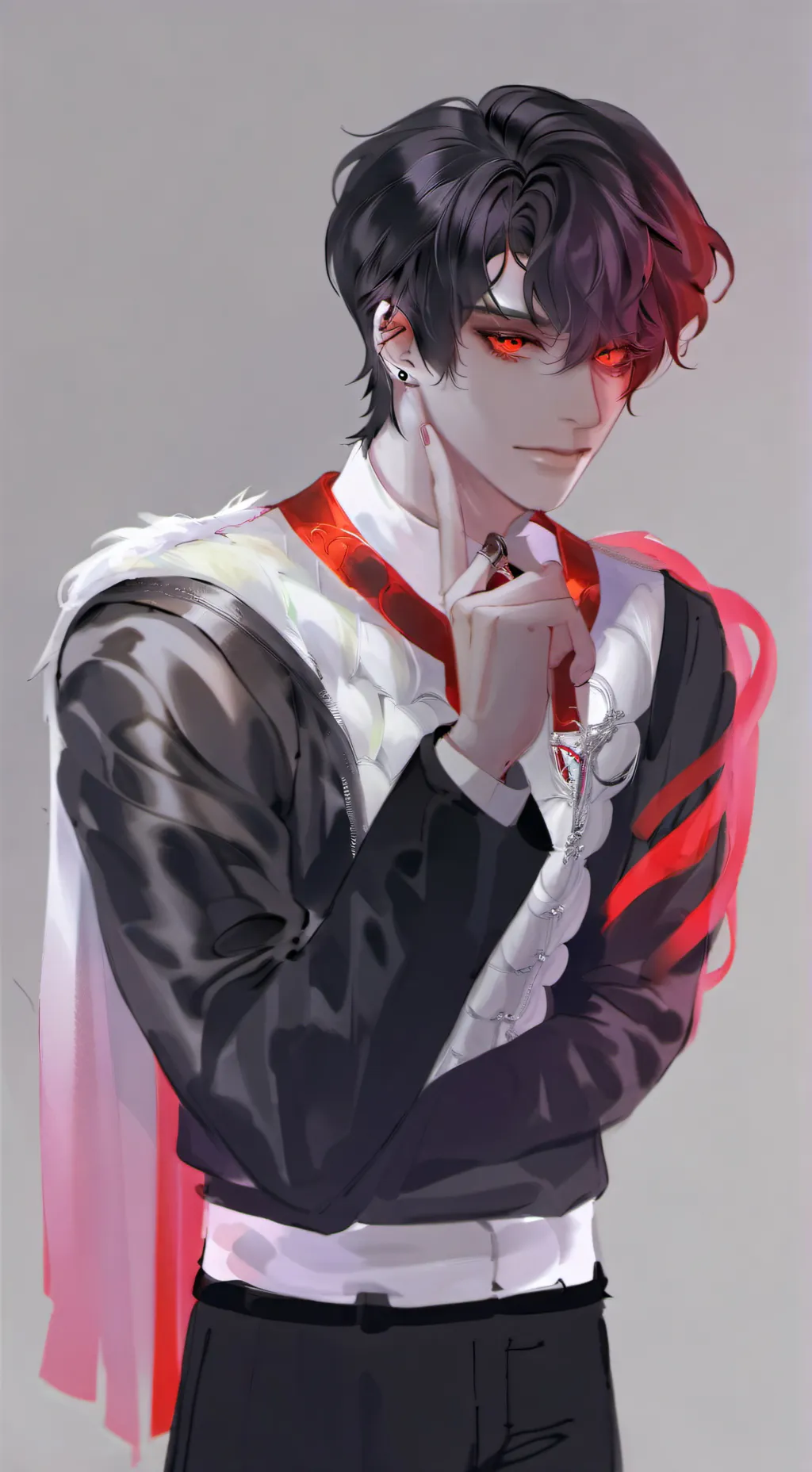 ai character: levi  background